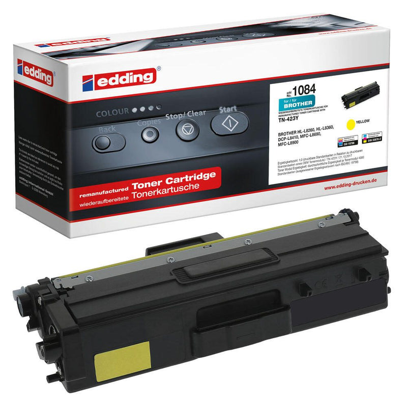 edding Toner EDD-1084 gelb kompatibel zu brother TN-423Y
