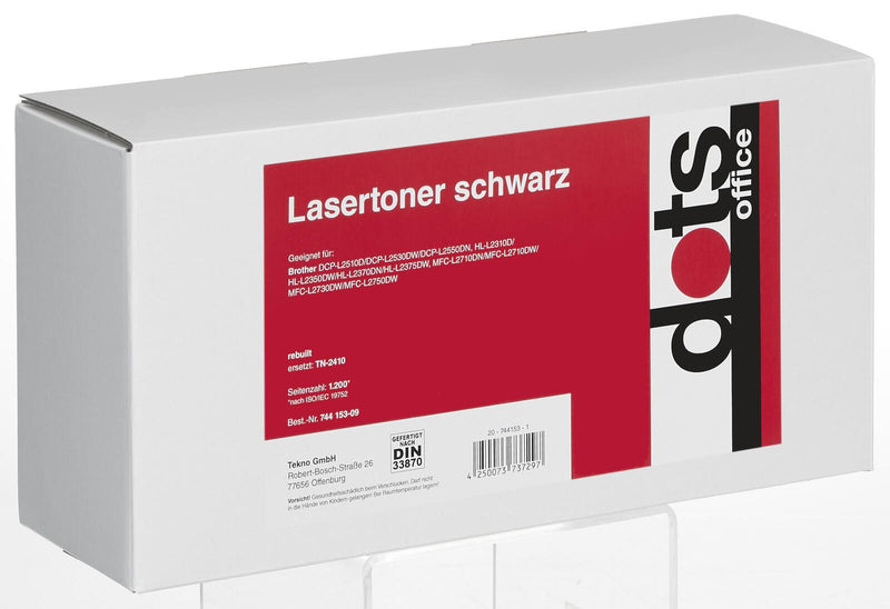dots Toner kompatibel zu brother TN-2410 schwarz