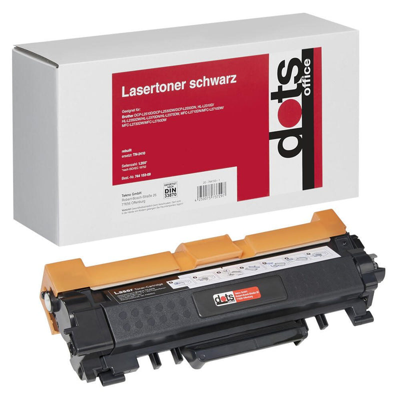 dots Toner kompatibel zu brother TN-2410 schwarz