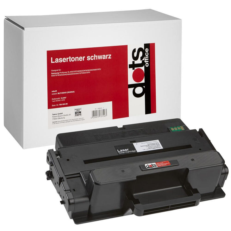 dots Toner kompatibel zu SAMSUNG MLT-D204U (SU945A) schwarz