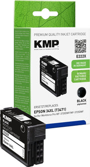 KMP Druckerpatrone E222X schwarz kompatibel zu EPSON 34XL (T3471)