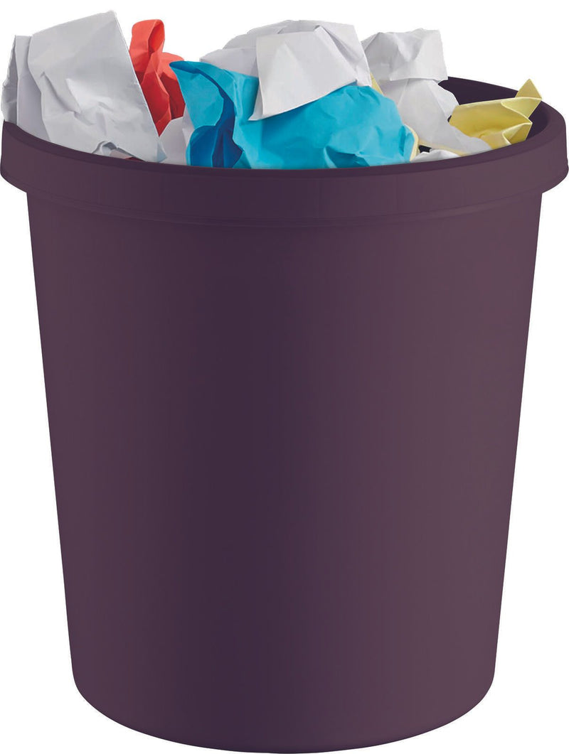 helit Papierkorb 18,0 l bordeaux