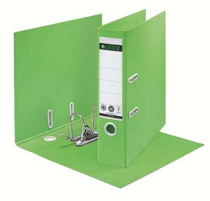 LEITZ Ordner Rückenbreite 8 cm DIN A4 Karton grün