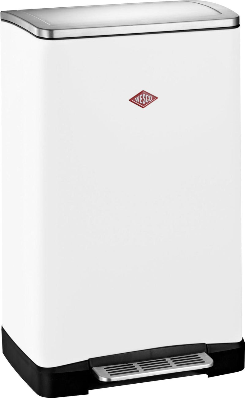 WESCO Mülleimer 40,0 l weiß, matt