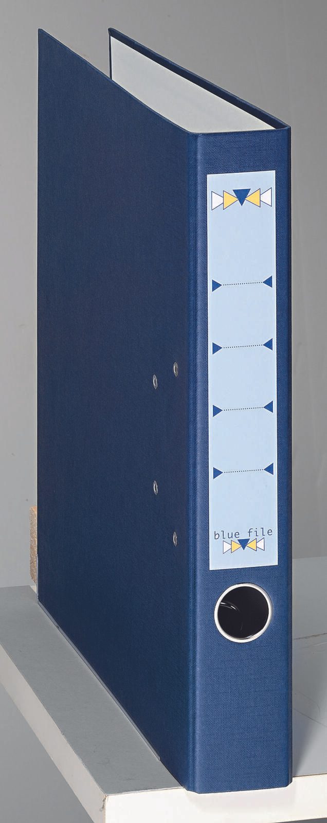 bluefile Ordner Rückenbreite 5 cm DIN A4 Karton dunkelblau