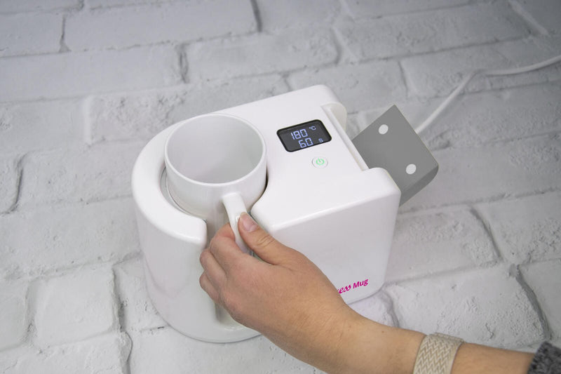plottiX iXpress Mug Tassenpresse für Kompatible Tassen zum Sublimieren