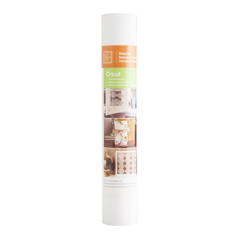 Cricut Fensterfolie für Schneideplotter 30.48 cm x 121.9 cm weiß matt