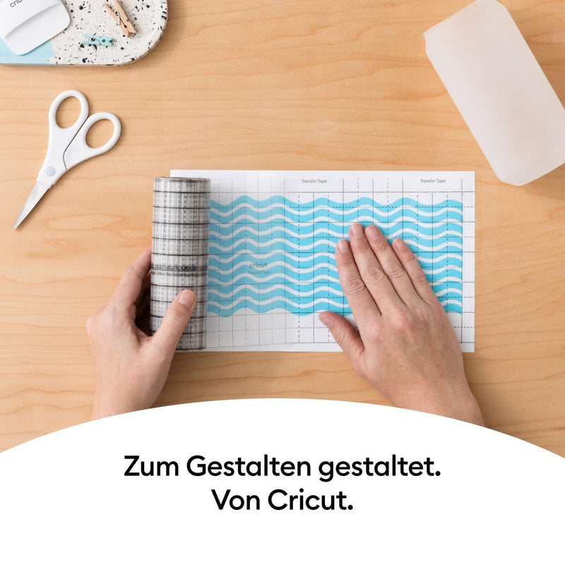 Cricut Transferklebeband ohne Trägerfolie für Vinylfolien 13.9 cm x 3.04 m