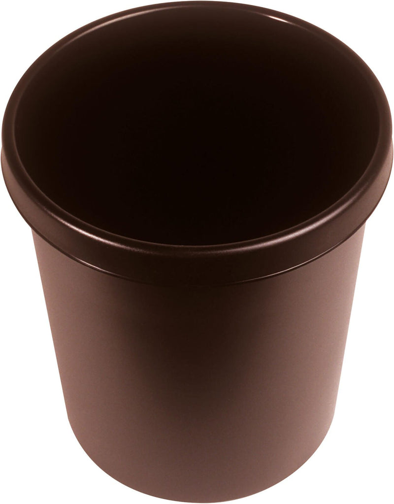 helit Papierkorb 30,0 l braun