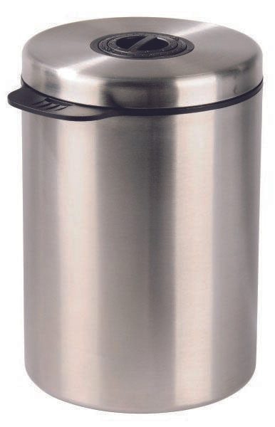 xavax® Kaffeedose 21.8 cm hoch silber