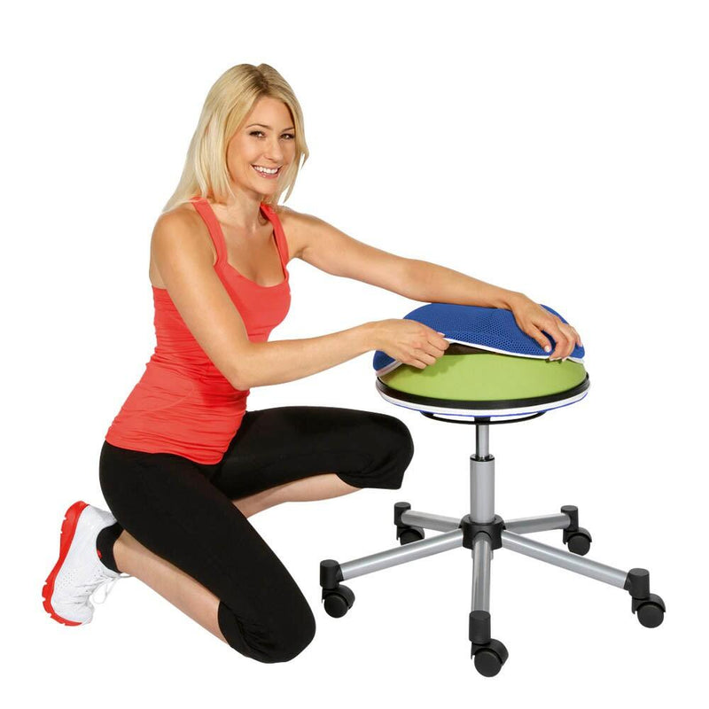 Topstar Hocker Sitness Half Ball blau