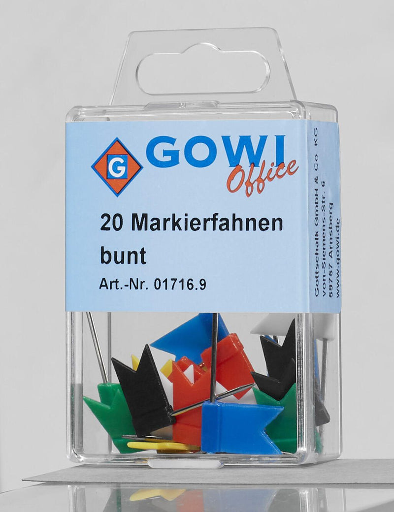 Gowi Markierungsfahnen farbsortiert