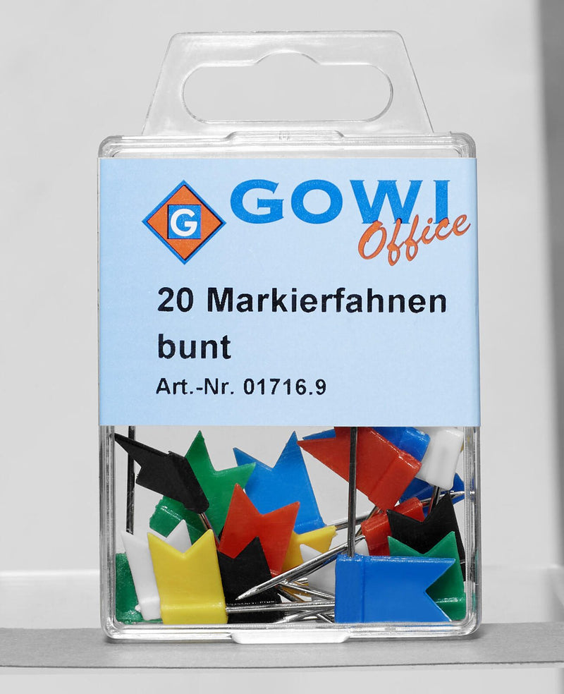 Gowi Markierungsfahnen farbsortiert