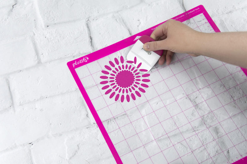 plottiX Rakel für Schneideplotter weiß, pink