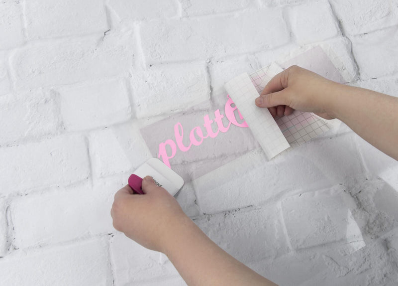 plottiX Rakel für Schneideplotter weiß, pink