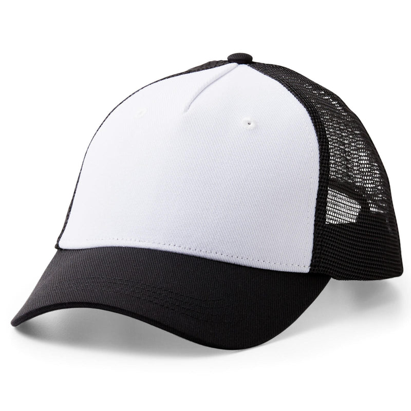 Cricut Trucker-Caps für Transferpressen schwarz, weiß