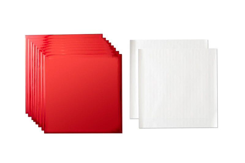 Cricut Transferfolien für Schneideplotter 30.5 cm x 30.5 cm rot