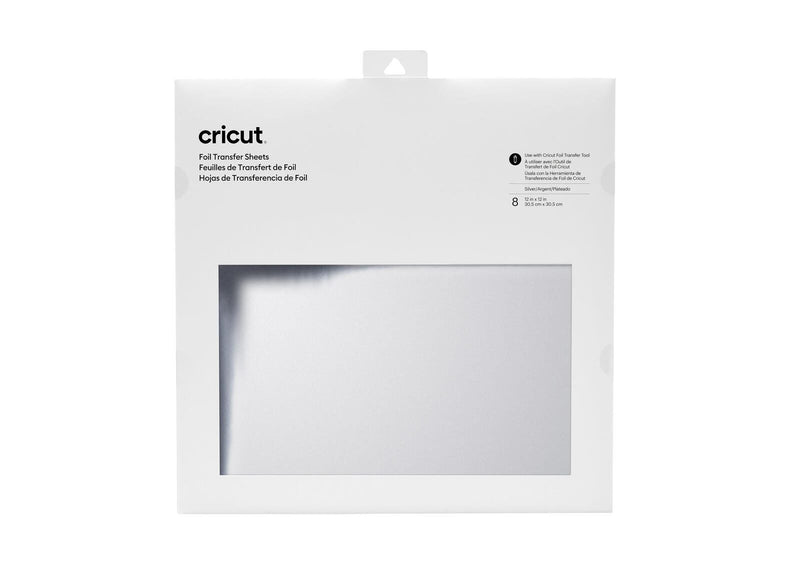 Cricut Transferfolien für Schneideplotter 30.5 cm x 30.5 cm silber