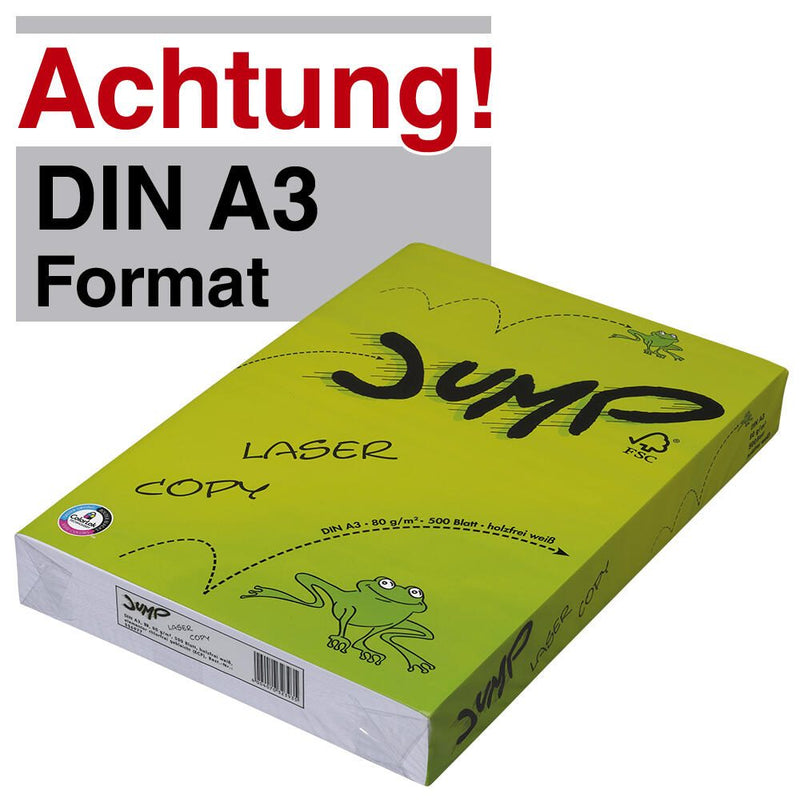 JUMP Kopierpapier DIN A3 80 g/m²