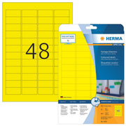 HERMA Etiketten 4366 gelb 45,7 x 21,2 mm