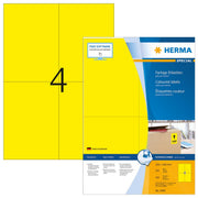HERMA Etiketten 4396 gelb 105,0 x 148,0 mm