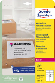 AVERY Zweckform Folien-Versandetiketten 99,1 x 57,0 mm