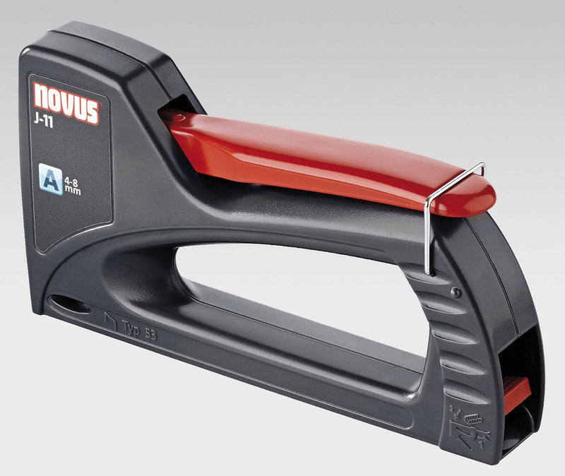 novus Handtacker schwarz-rot