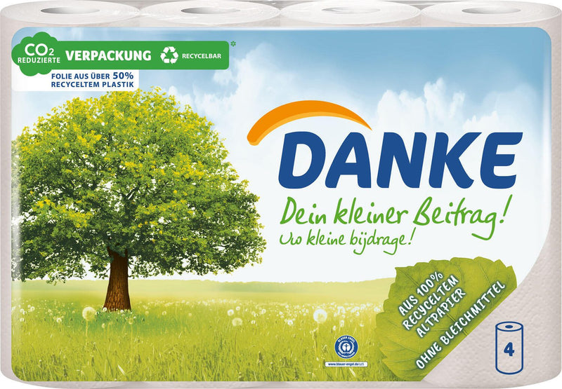 DANKE Küchenrollen 3-lagig