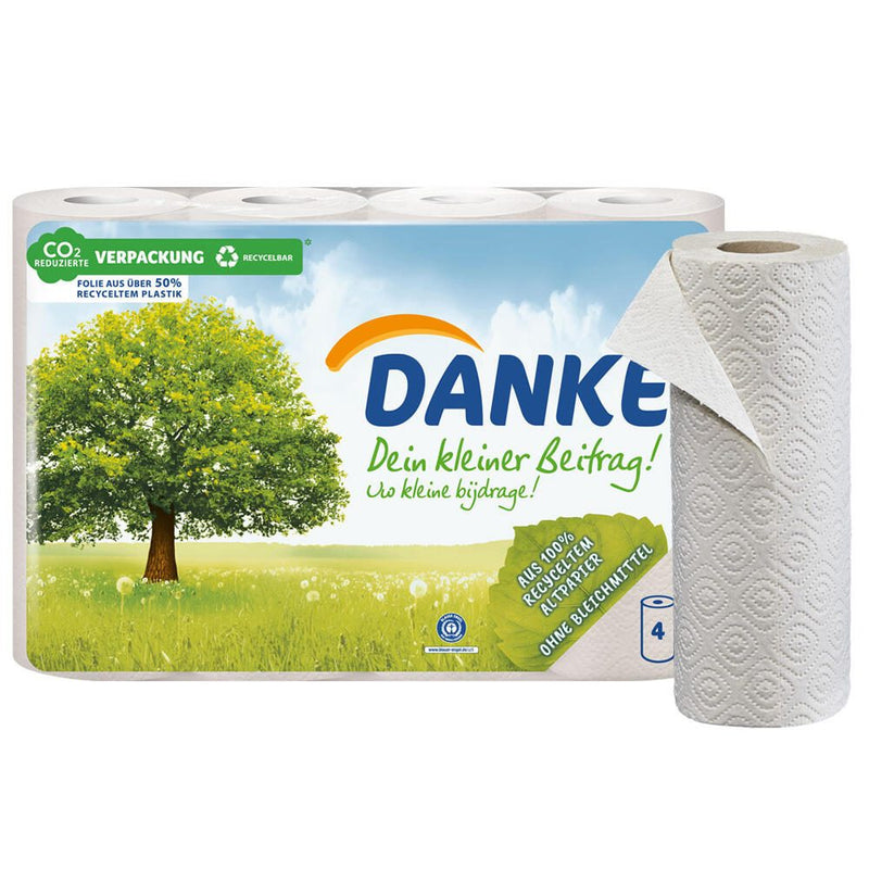 DANKE Küchenrollen 3-lagig