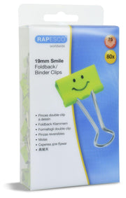 RAPESCO® Foldbackklammern grün 1.9 cm