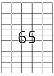 HERMA Adressetiketten 4504 weiß 38,1 x 21,2 mm