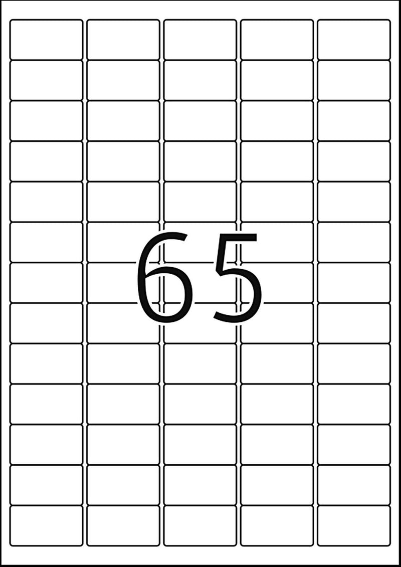 HERMA Adressetiketten 4504 weiß 38,1 x 21,2 mm