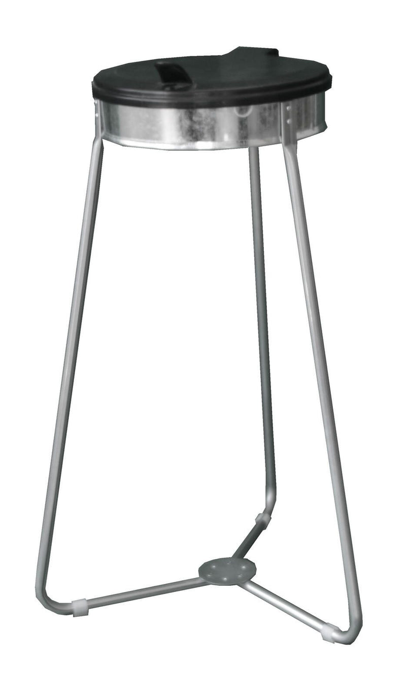 Müllsackständer 70,0 - 120,0 l schwarz, silber