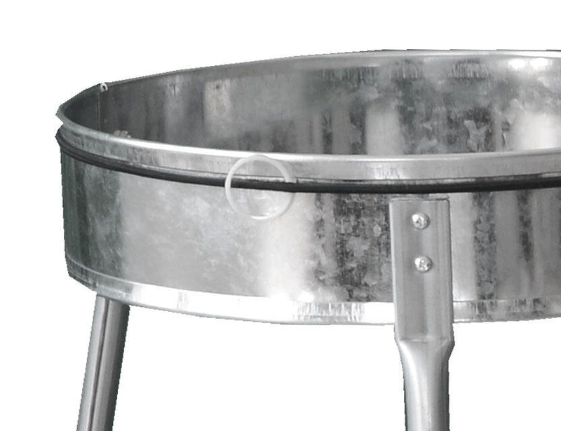 Müllsackständer 70,0 - 120,0 l schwarz, silber