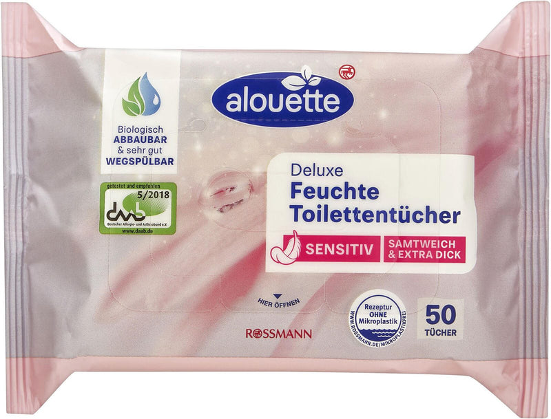 alouette Feuchtes Toilettenpapier frisch 1-lagig