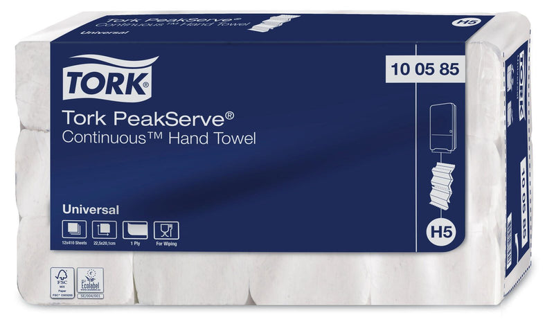 TORK Papierhandtücher PeakServe 1-lagig
