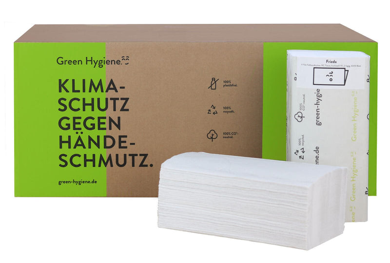 Green Hygiene® Papierhandtücher FRIEDA 2-lagig