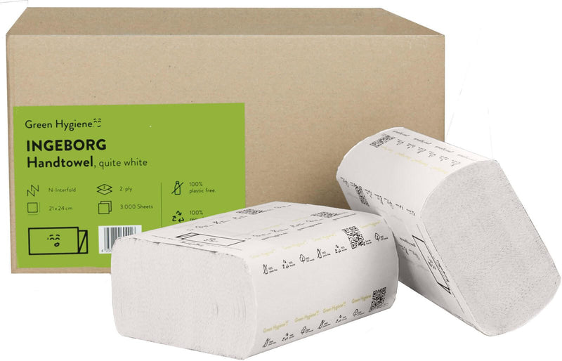 Green Hygiene® Papierhandtücher INGEBORG 2-lagig