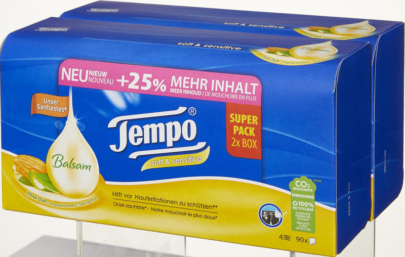 Tempo Taschentücherbox 4-lagig