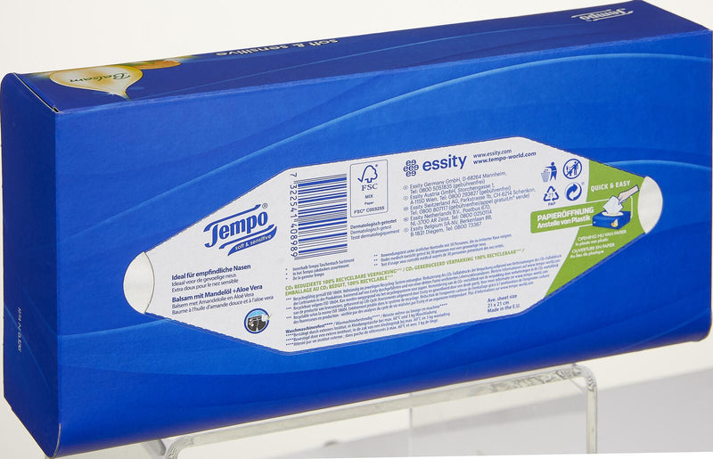 Tempo Taschentücherbox 4-lagig