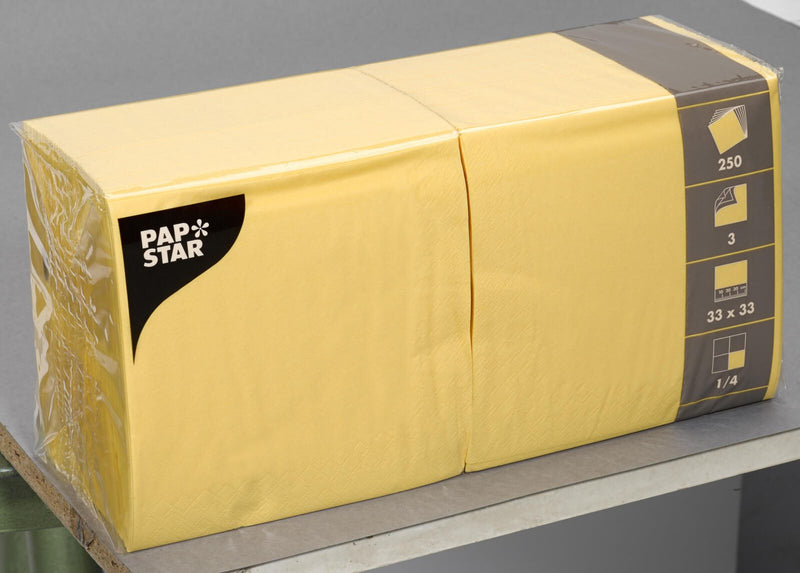 PAPSTAR Servietten 33,0 x 33,0 cm