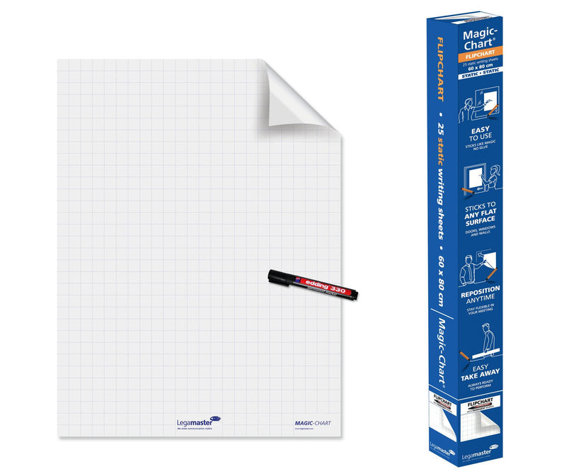 Legamaster Flipchart-Folie 60,0 x 80,0 cm
