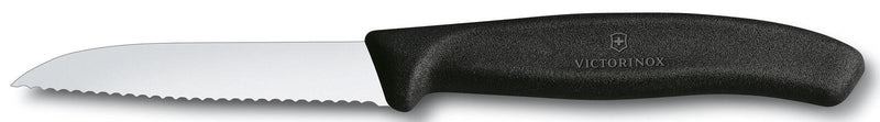 VICTORINOX Kochmesser silber, schwarz Molybdänstahl