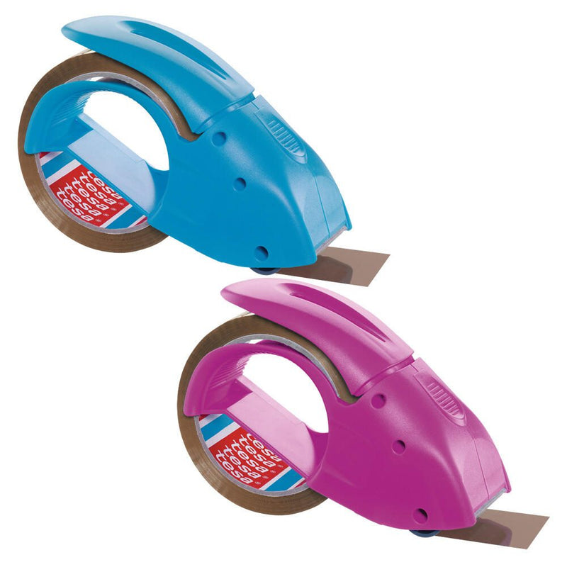 tesa Packbandabroller blau