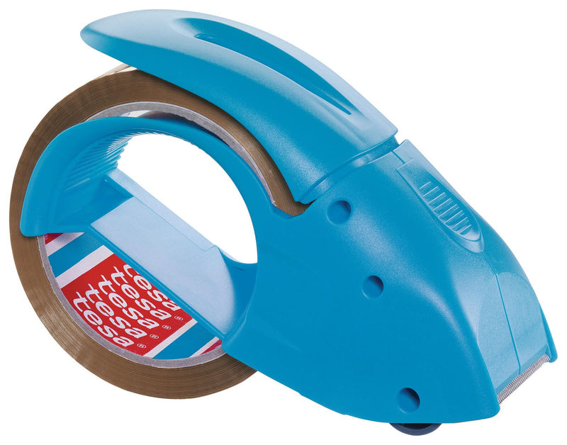tesa Packbandabroller blau
