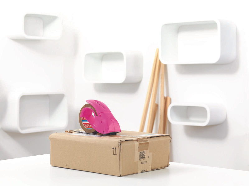 tesa Packbandabroller pink