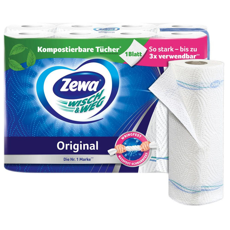 Zewa Küchenrollen 2-lagig
