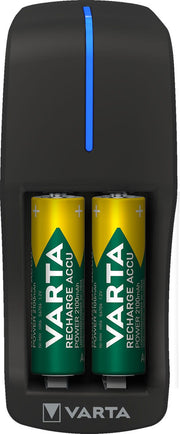 VARTA Akku-Ladegerät inkl. Akkus Mini Charger + 2x Akku