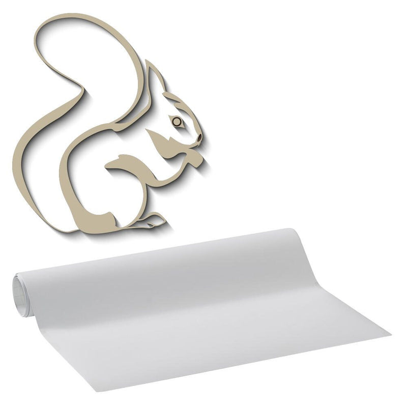plottiX Wandtattoo-Folie 31.5 cm x 1 m weiß