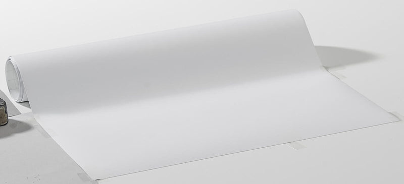 plottiX Wandtattoo-Folie 31.5 cm x 1 m weiß